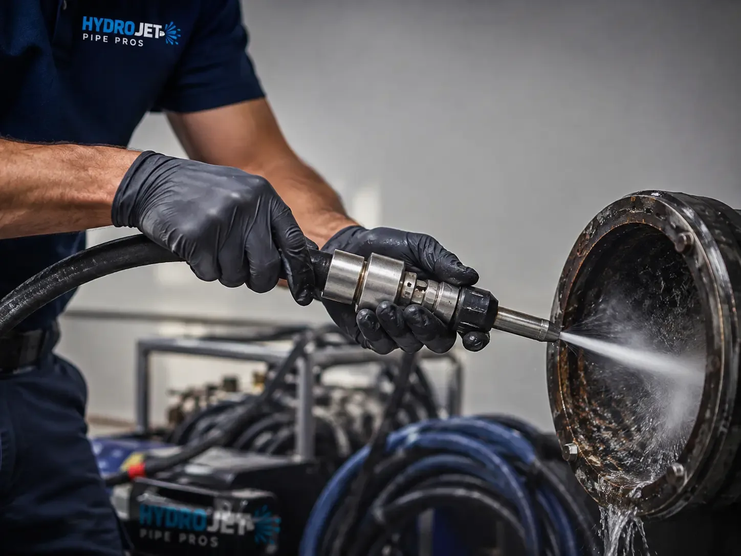 Hydro Jet Pipe Descaling in Riverside, MI